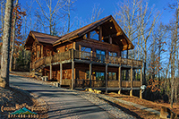 Rocky View log cabin