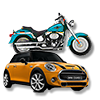 Mini Cooper MotorCycle Friendly accessible