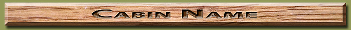 Choose a nc cabin rental by the cabin's name- scroll and click on name to visit that cabins page